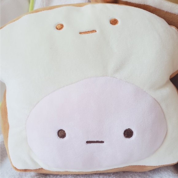 Sumikkogurashi - Bread Classroom - Squishy Mochi Plush (PINK TAPIOKA) - Picture 1 of 3